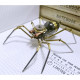 steam punk metal mechanical little wasp spider insects model crafts collection