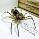 steam punk metal mechanical little wasp spider insects model crafts collection