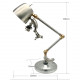 steampunk 3d metal no.1 robot table lamp us-plug