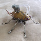 steampunk 3d mini beetle metal sculpture model crafts