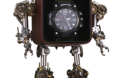 Travel in time with 3D Metal puzzle clocks