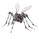 steampunk big mosquito insect model kit metal art insect statue-blood007