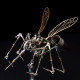 steampunk big mosquito insect model kit metal art insect statue-blood007