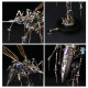steampunk big mosquito insect model kit metal art insect statue-blood007