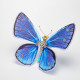 steampunk blue morpho butterfly 3d metal model kits for adults