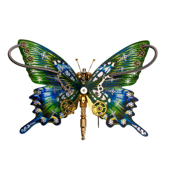 steampunk butterfly kit metal puzzle 5pcs/ set