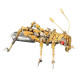 steampunk clockpunk mechanical locust bug 3d metal kits