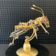 steampunk clockpunk mechanical locust bug 3d metal kits