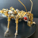 steampunk clockpunk mechanical locust bug 3d metal kits