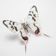 steampunk dragon swallowtail butterfly metal model kits with landscape painting art