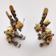 steampunk easter bunny egg model metal assembly kits