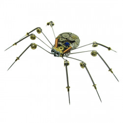 steampunk 8 legged spider model