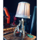 steampunk industrial style tripod table lamp mechanical metal desk lamp