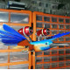 steampunk kingfisher bird animals metal 3d model kits for collection