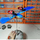 steampunk kingfisher bird animals metal 3d model kits for collection