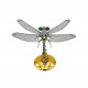 steampunk lesser emperor dragonfly 3d mechanical insect diy assembly model (200+pcs)