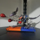 steampunk mechanical metal kangaroo boxer  assembled model kits animal sculpture