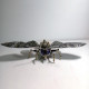 steampunk mechanical metal moth acherontia lachesis 3d bug assembled model kits