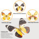 200pcs+steampunk metal assembly butterfly cnidocampa flavescens, hebomoia glaucipp & delias timorensis moaensis