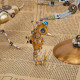steampunk diy baby seahorse metal model kits for kids