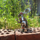 steampunk metal bunny model diy kits with speaker