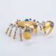 steampunk mini fiddler crab metal model building kits for kids