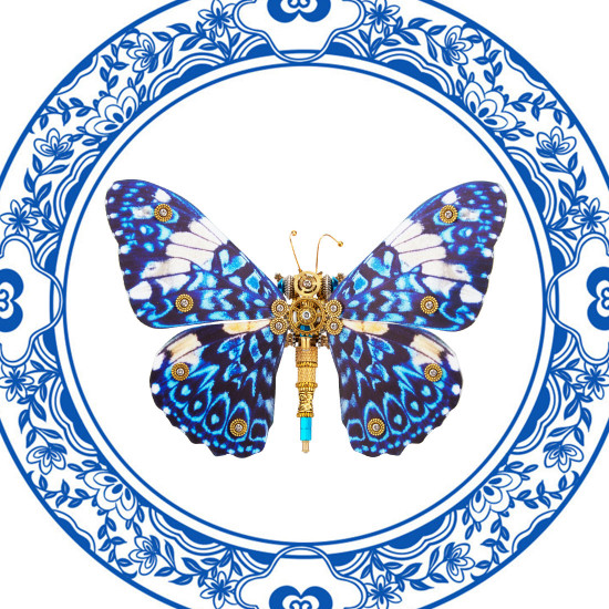 steampunk morpho butterfly kits for butterfly lovers steampunk decor