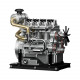 teching 300+pcs build an ohv inline four-cylinder diesel engine model that runs