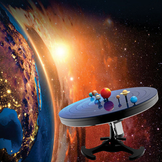 teching diy your 8 planets solar system orrery planetarium build with motor