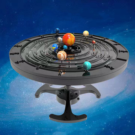 teching diy your 8 planets solar system orrery planetarium build with motor