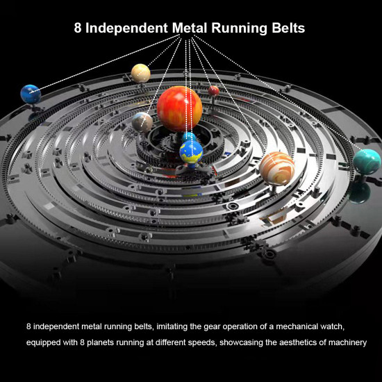 teching diy your 8 planets solar system orrery planetarium build with motor