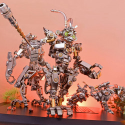 the 3d monkey king metal transforming mech model kit wukong