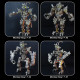 the monkey king metal transforming mech model kit wukong