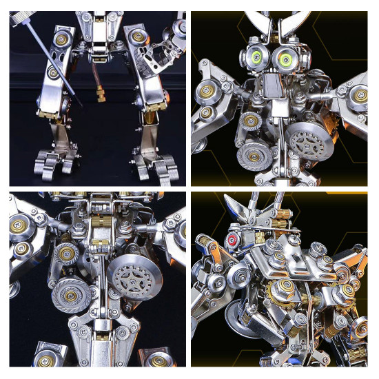 the monkey king metal transforming mech model kit wukong