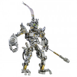 the 3d monkey king metal transforming mech model kit wukong