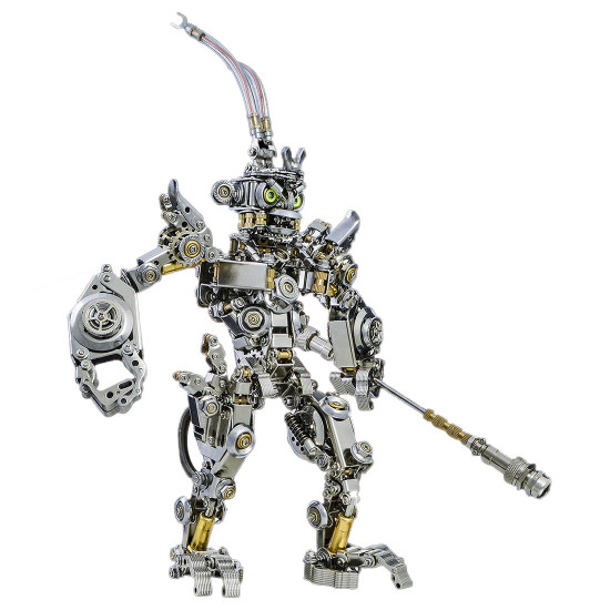 the monkey king metal transforming mech model kit wukong