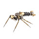 tiny steampunk insects 3d metal bugs mosquito earwigs bee model kits gadgets