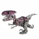 velociraptor dinosaur model kits build 3d metal puzzle toys for kids