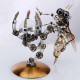 wasp nest in garden trees lamp steampunk metal model kits 727pcs