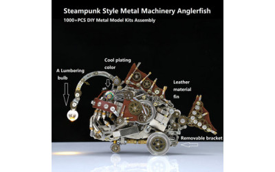 New mechanical marvels from Metal3dpuzzles