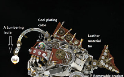New mechanical marvels from Metal3dpuzzles